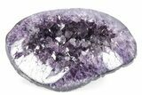 Sparkly Dark Purple Amethyst Geode - Uruguay #357217-1